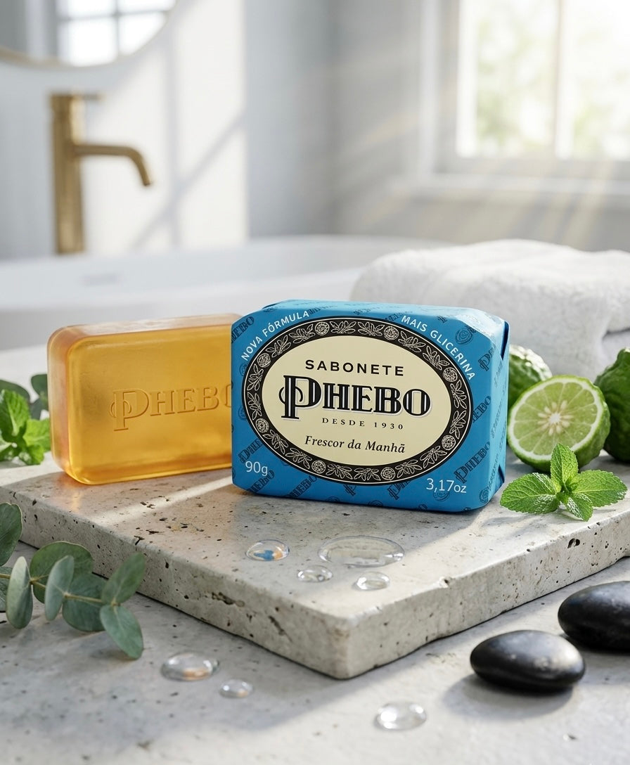 Phebo Morning Freshness Glycerin Bar Soap (90g)