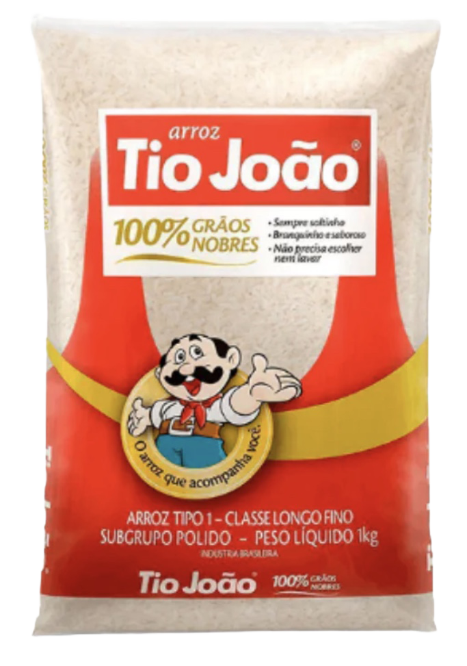 Tio João Arroz Branco 1kg