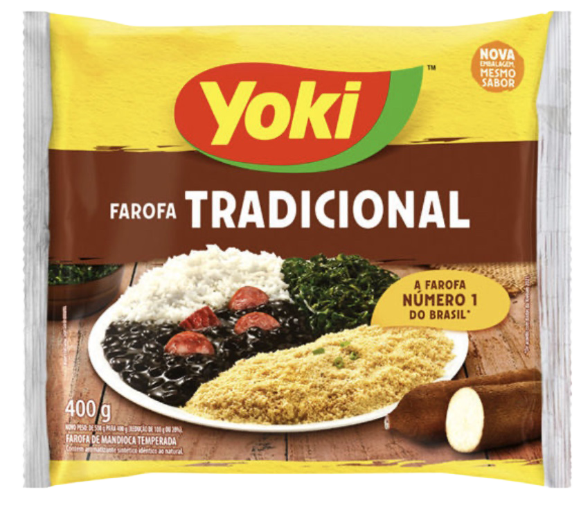 Yoki Seasoned Cassava Crumbs (Farofa Traditional 400g)