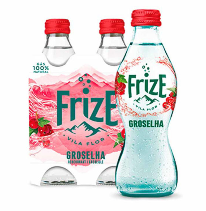 Frize Blackcurrant Sparkling Water (4x25cl Pack)