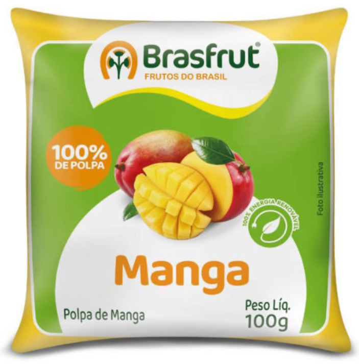 Brasfrut Frozen Mango Pulp (100g)
