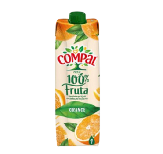 Compal 100% Fruita Laranja 1L