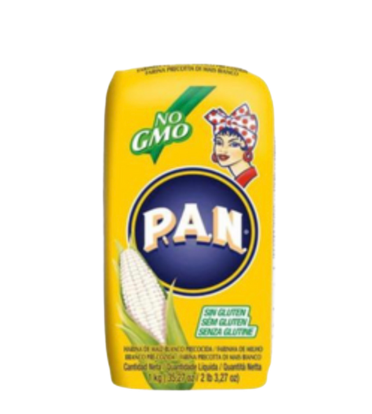 Farinha PAN White Corn Flour NoGMO (1KG)