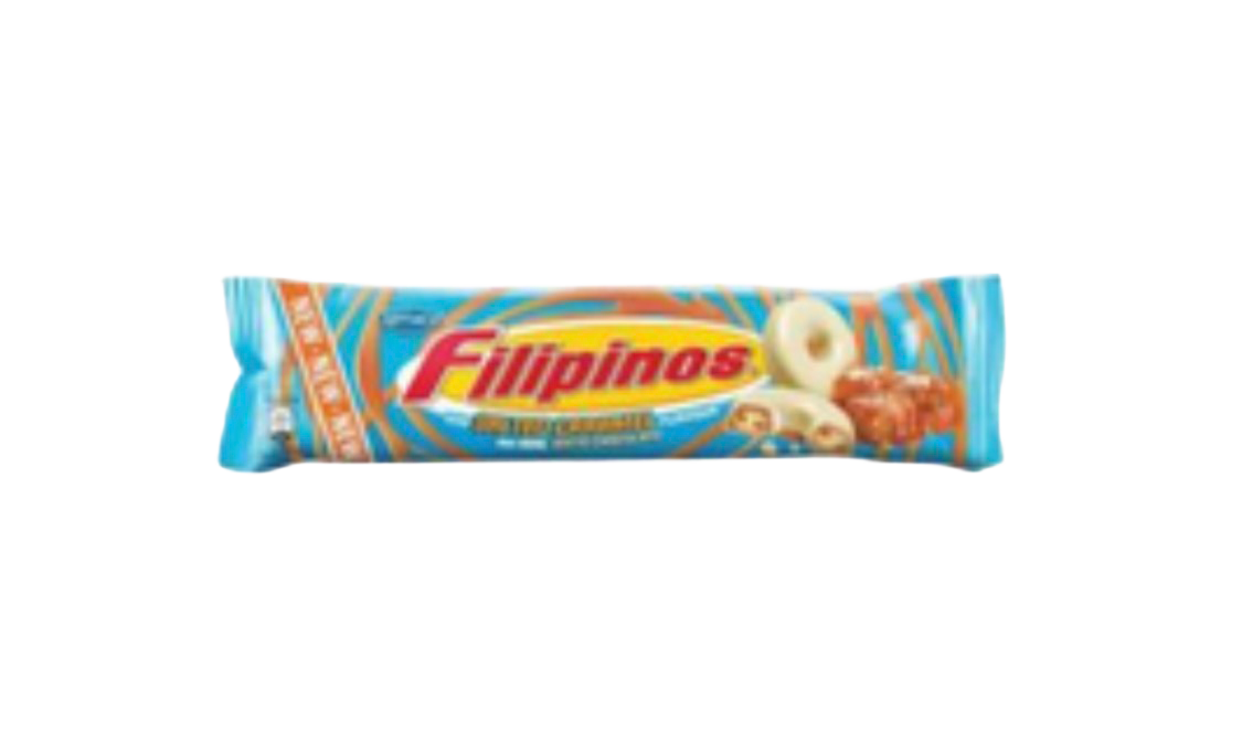 Filipinos White Chocolate & Salted Caramel (128g)