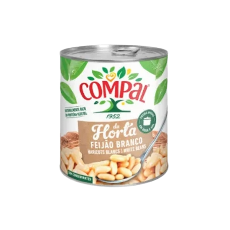 Compal White Beans (Feijao Branco) 410g