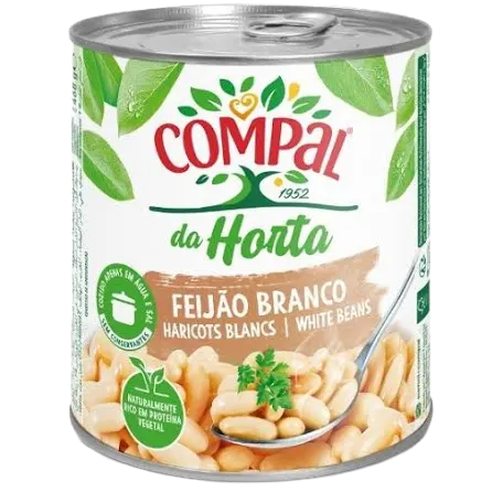 Compal White Beans - Feijão Branco (845g)