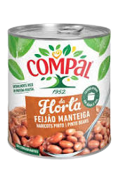 Compal Butter Beans (Feijao Manteiga) 845g
