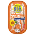 Bom Petisco Sardines in Spicy Sunflower Oil (120g)