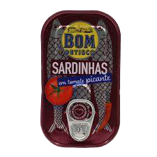 Bom Petisco Sardines in Spicy Tomato Sauce (120g)