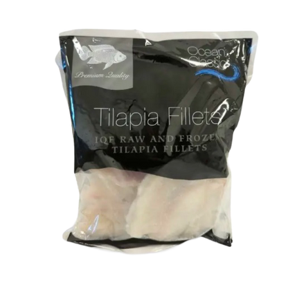 Ocean Classic Skinless & Boneless Tilapia Fillets (1kg Pack)