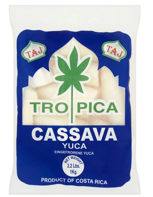 Taj Brand Tropical Cassava (Yuca) 1kg