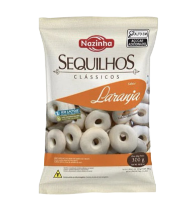 Nazinha Orange Sequilhos (300g)