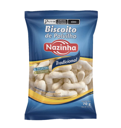 Nazinha Cassava Biscuit Traditional (70g)
