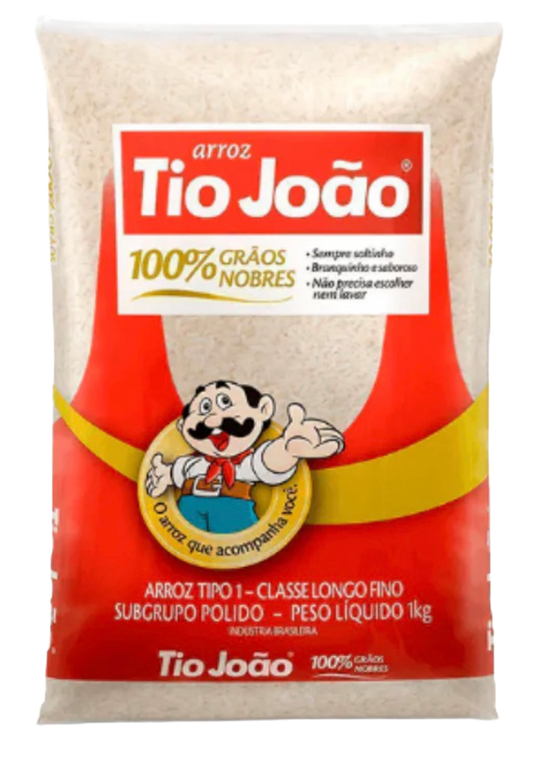 Tio João Arroz Branco 1kg