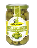 Macarico Green Pitted Olives 165g