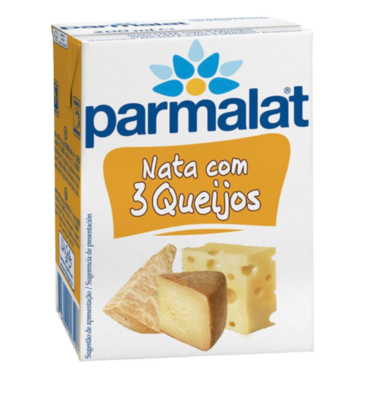Parmalat UHT Cream with 3 Cheeses (Nata com 3 Queijos) 200ml