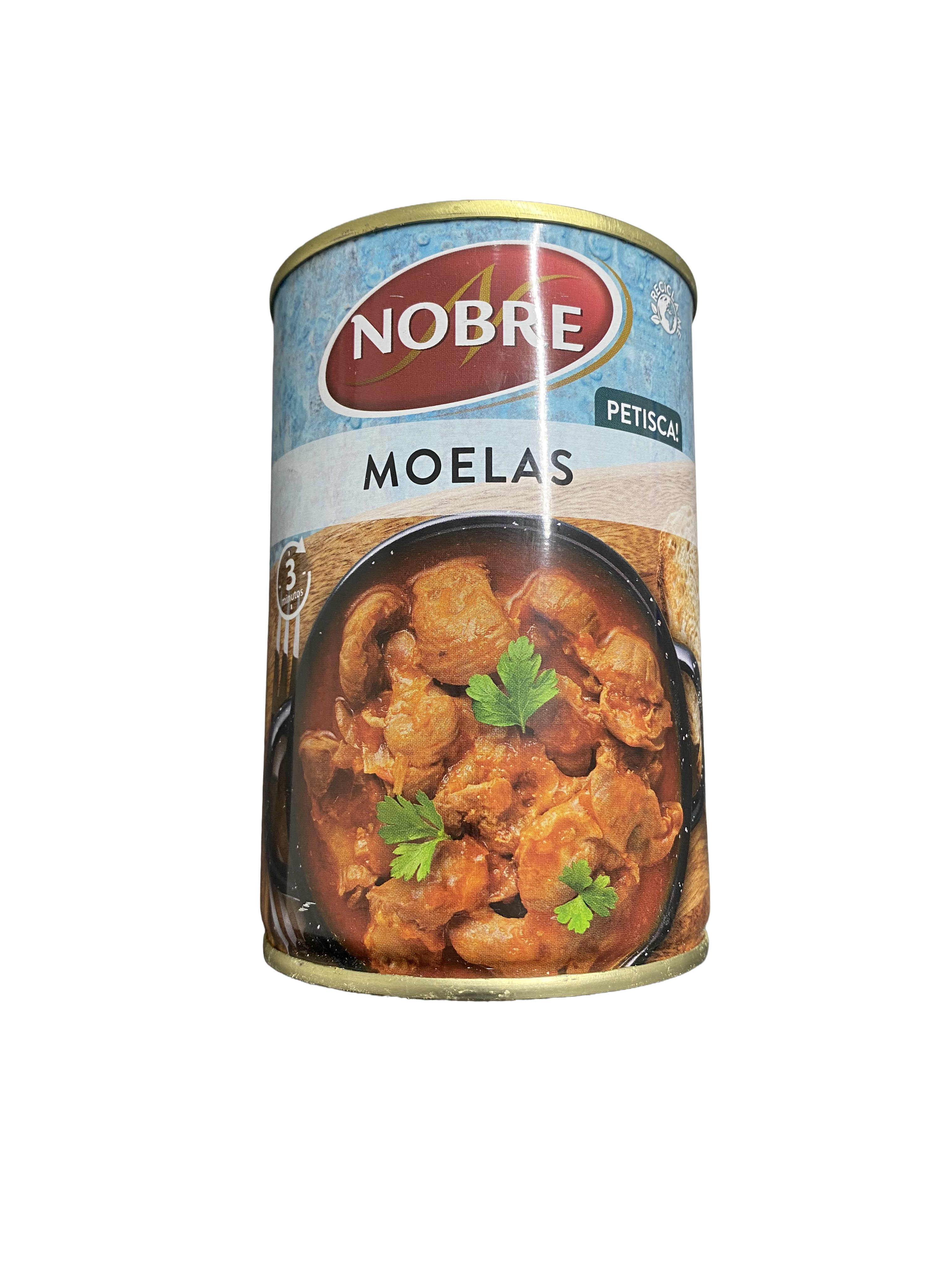 Nobre Moelas de Frango 420g (Chicken Gizzards in Sauce)