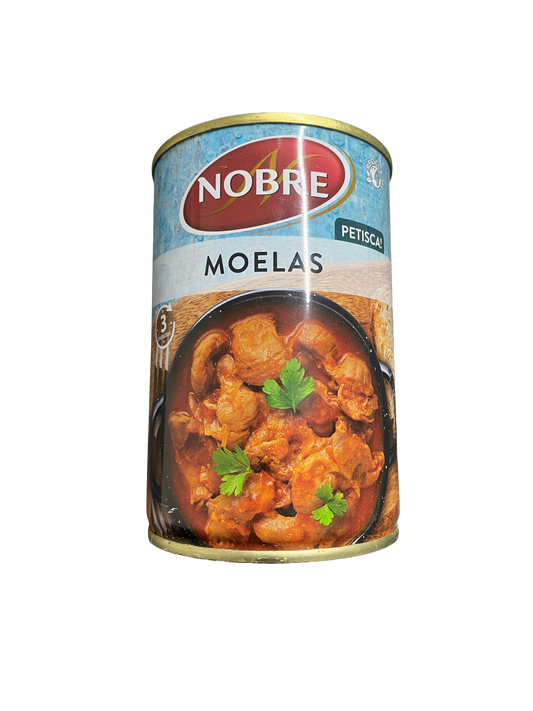 Nobre Moelas de Frango 420g (Chicken Gizzards in Sauce)