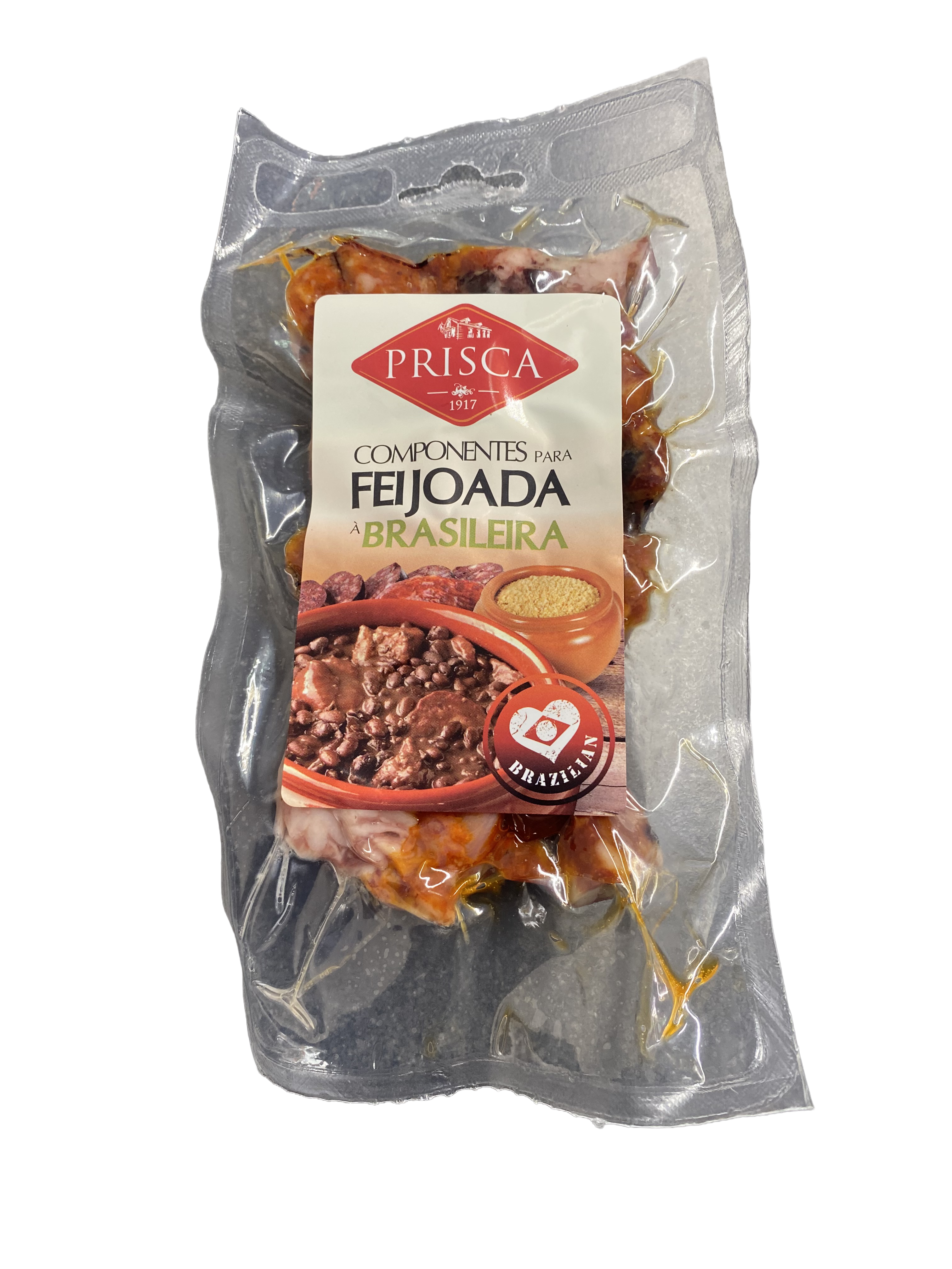 Prisca Feijoada à Brasileira 300g (Mixed Smoked Meats for Brazilian Feijoada)