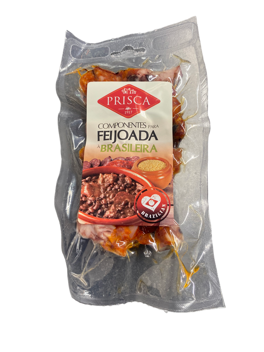 Prisca Feijoada à Brasileira 300g (Mixed Smoked Meats for Brazilian Feijoada)