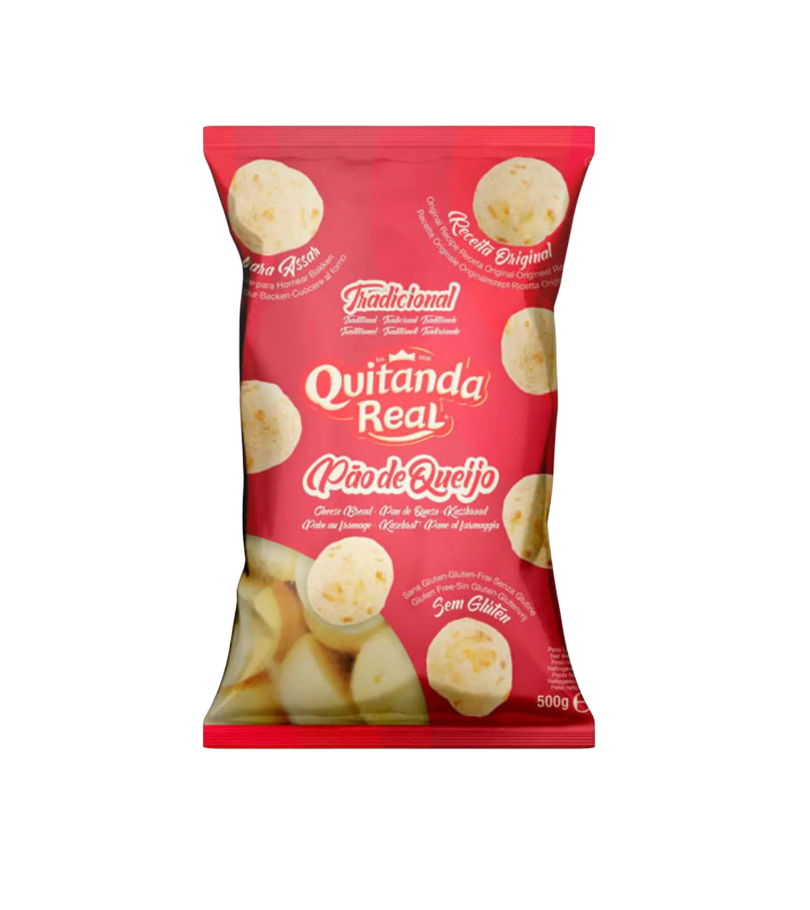 Quitanda Real Pão de Queijo Tradicional Cru (25g) 500g