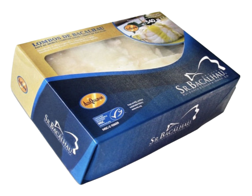 Sr. Bacalhau Lombos de Bacalhau Congelados (2 Units/Pack)