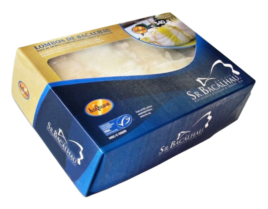 Sr. Bacalhau Lombos de Bacalhau Congelados (2 Units/Pack)