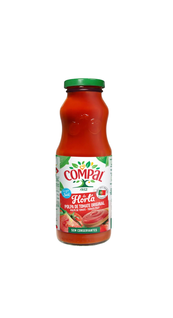 Compal da Horta Tomato Pulp (Polpa de Tomate) 500g