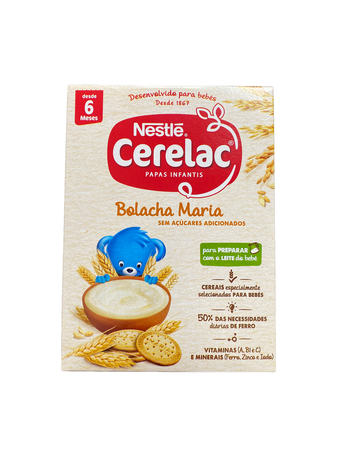 Nestlé Cerelac Bolacha Maria 250g