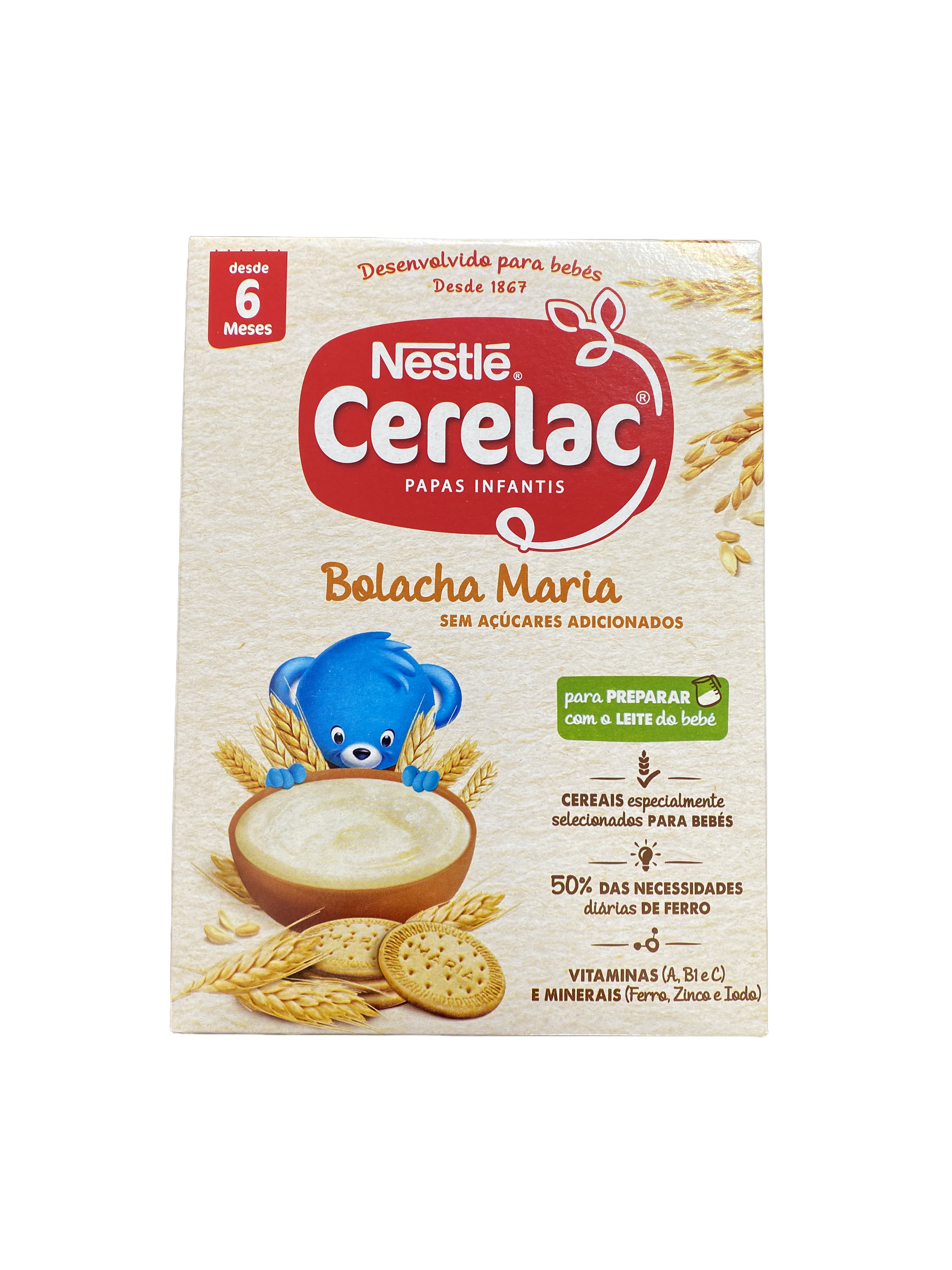 Nestlé Cerelac Bolacha Maria 250g