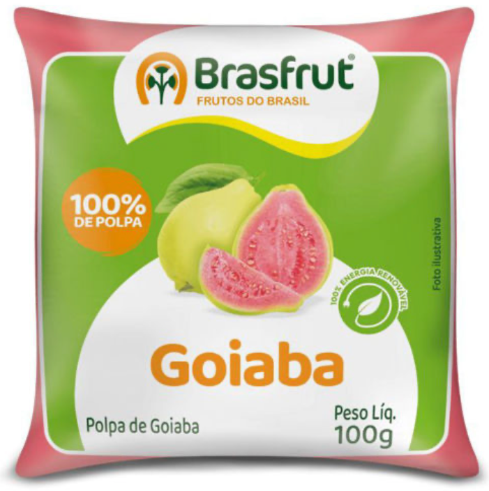 Brasfrut Frozen Guava Pulp (100g)