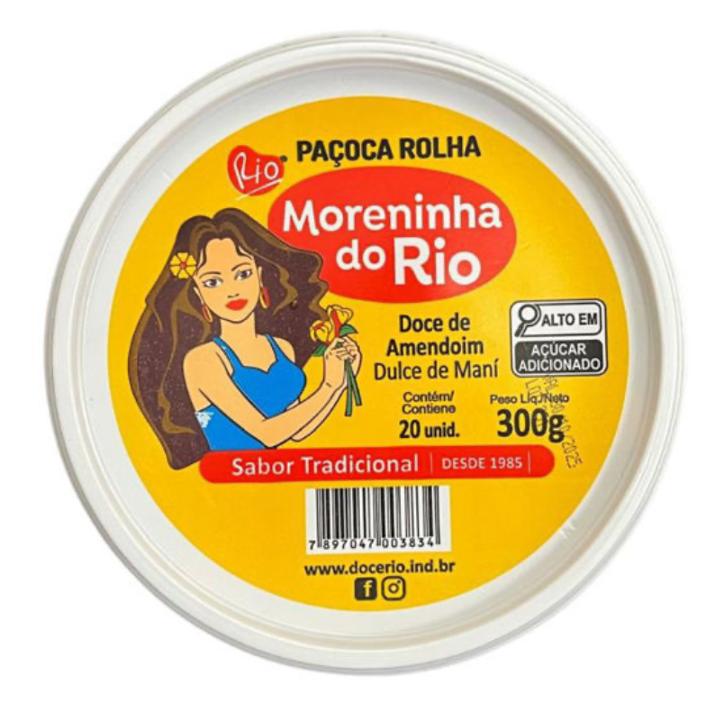 Moreninha do Rio (Paçoca Rolha) 300g