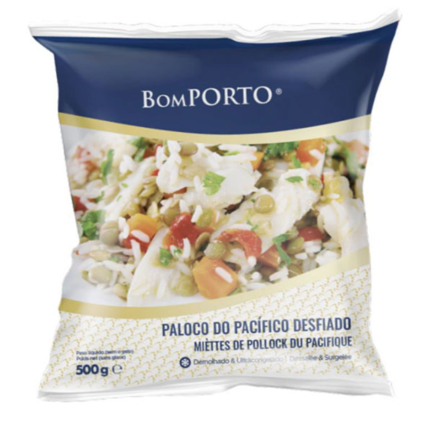 Bom Porto Frozen Shredded Paloco (500g)