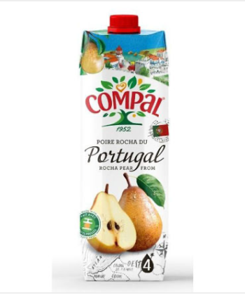 Compal Origins Portuguese Rocha Pear Nectar (1L)