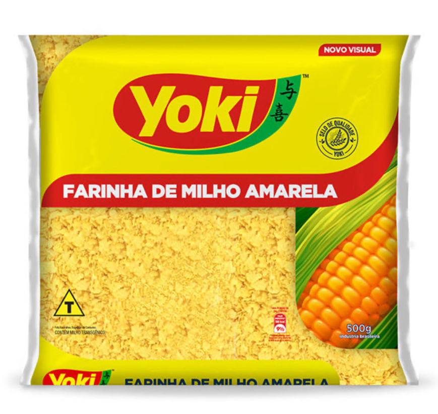 Yoki Yellow Corn (Biju) Flour 500g