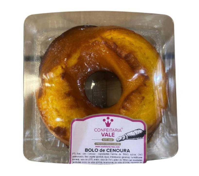 Confeitaria do Vale Carrot Cake (500g)