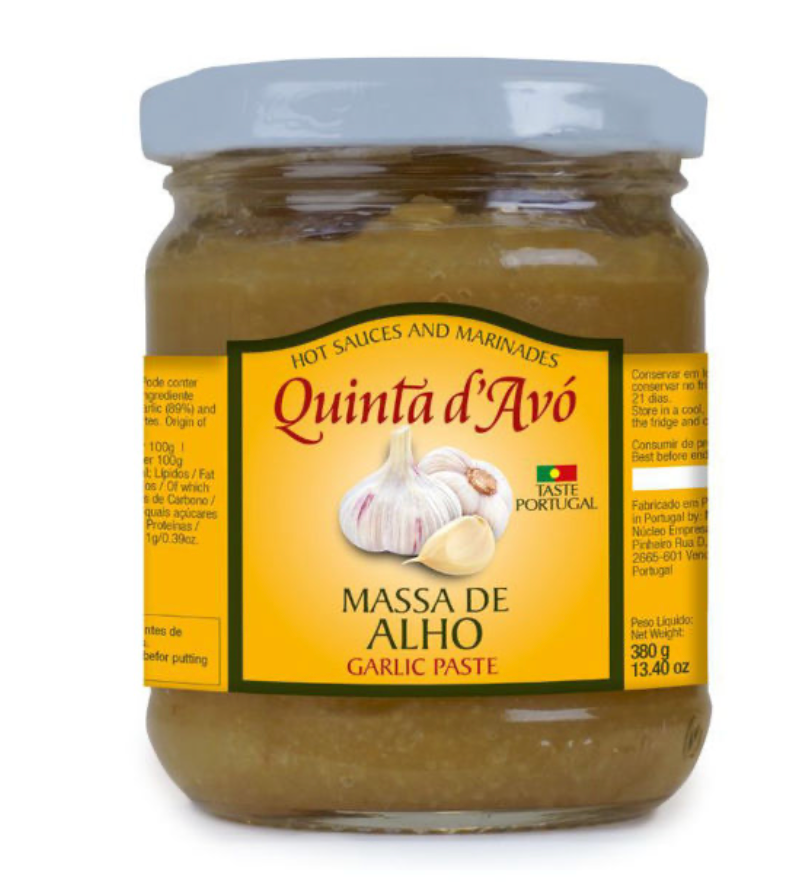 Quinta d'Avó Garlic Paste (200g Jar)