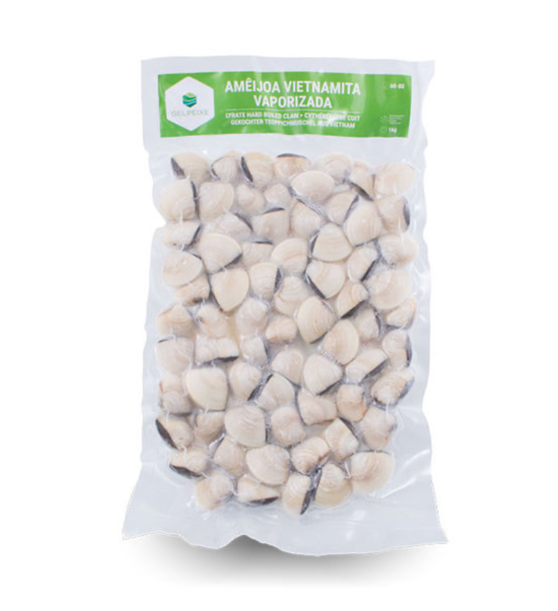 White Clams 60/80 1kg (Vaporised)