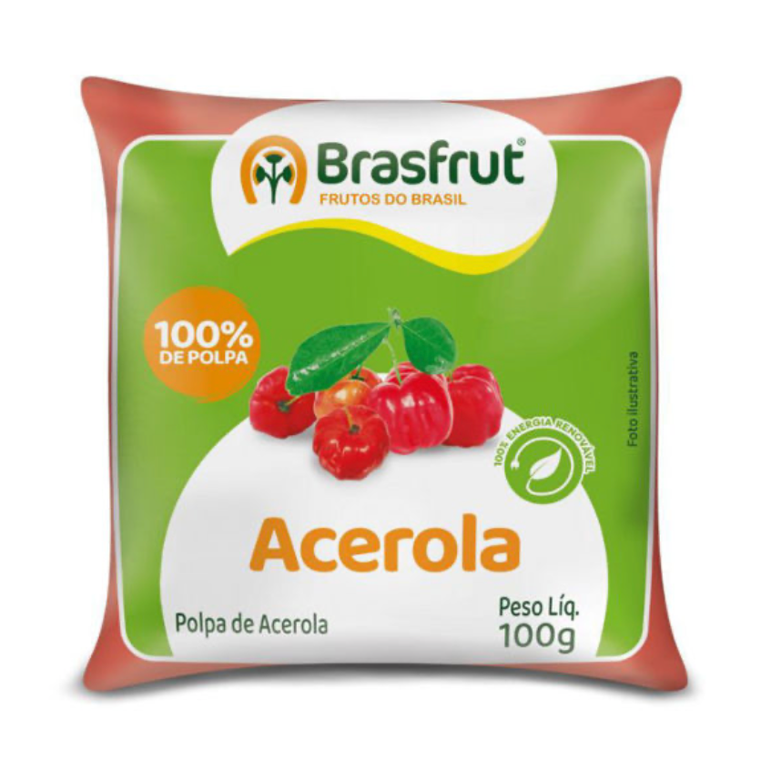 Brasfrut Cherry (Acerola) Fruit Pulp (100g)
