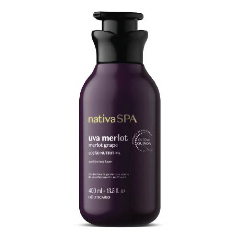 Nativa SPA Merlot Grape Body Lotion (400ml)