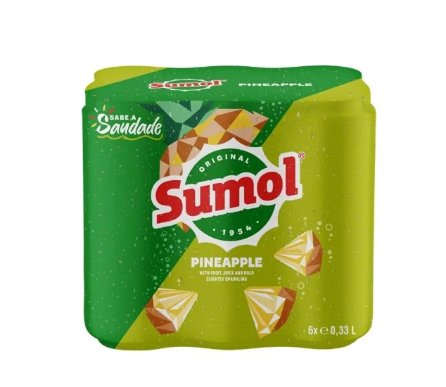 Sumol Pineapple (6 x 330ml Cans)
